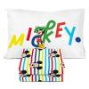 Sunny Side Up Bluey & Friends Full Sheet Set – 4 Piece Kids Bedding Set Includes Pillow Cover – Super Soft Microfiber Sheets(Multi – Mickey Mouse)