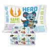 Sunny Side Up Bluey & Friends Full Sheet Set – 4 Piece Kids Bedding Set Includes Pillow Cover – Super Soft Microfiber Sheets(Multi – Young Jedi Adventures)