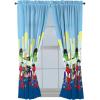 Sunny Side Up Window Curtains for Kids Bedroom 4-Piece Drape Set with 2 Tiebacks, Teal – Bluey, 42″ W x 63″ L (Pack of 2)(Blue – Spidey & His Amazing Friends)