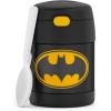 THERMOS FUNTAINER Insulated Food Jar, 10 Ounce, Kid Friendly Food Jar with Foldable Spoon, Bluey(Batman)