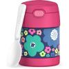 THERMOS FUNTAINER Insulated Food Jar, 10 Ounce, Kid Friendly Food Jar with Foldable Spoon, Bluey(Mod Flowers)