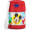 THERMOS FUNTAINER Insulated Food Jar, 10 Ounce, Kid Friendly Food Jar with Foldable Spoon, Bluey(PRESCHOOL MICKEY)