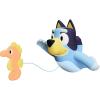 TOMY Toomies Bluey Bath Toys – Bluey’s Family Pourers – Includes Chilli, Bandit, Bingo and Bluey Figures – Nesting and Stacking Cups for Bath, Beach or Pool – 4 Count – Ages 18 Months and Up(Swimming Bluey)
