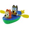 TOMY Toomies Bluey Bath Toys – Bluey’s Family Pourers – Includes Chilli, Bandit, Bingo and Bluey Figures – Nesting and Stacking Cups for Bath, Beach or Pool – 4 Count – Ages 18 Months and Up(Pull and Go Canoe)