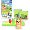Tile Town Bluey Heeler Family Home 52-Piece Magnetic Tile Playset, Interactive STEM Magnetic Tiles Toys, Includes Bluey & Bingo Figures, Action Tiles(Bingo Booster)