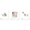 Trends International Gallery Pops Bluey – For Real Life Wall Art Bundle (3-Pack) Gallery Pops Wall Art, White Framed Version(Unframed Version)