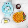 Uncanny Brands Bluey Waffle Maker – Non-Stick Round Waffle Iron – Easy to Use and Clean(Bluey)