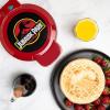 Uncanny Brands Bluey Waffle Maker – Non-Stick Round Waffle Iron – Easy to Use and Clean(Jurassic Park)