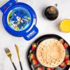 Uncanny Brands Bluey Waffle Maker – Non-Stick Round Waffle Iron – Easy to Use and Clean(Sonic the Hedgehod)