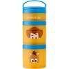 Whiskware Bluey Stackable Snack Containers for Babies, Toddlers, and Kids, 3 Stackable Snack Cups for School and Travel, Cupholder Friendly, Bluey and Bingo! Let’s Do This!(Toy Story)