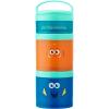 Whiskware Bluey Stackable Snack Containers for Babies, Toddlers, and Kids, 3 Stackable Snack Cups for School and Travel, Cupholder Friendly, Bluey and Bingo! Let’s Do This!(Finding Nemo)