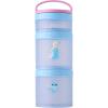 Whiskware Bluey Stackable Snack Containers for Babies, Toddlers, and Kids, 3 Stackable Snack Cups for School and Travel, Cupholder Friendly, Bluey and Bingo! Let’s Do This!(Elsa and Bruni)