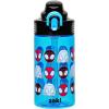 Zak Designs Bluey Sage Kids Water Bottle For School or Travel, 16oz Durable Plastic Water Bottle With Straw, Handle, and Leak-Proof, Pop-Up Spout Cover (Bluey & Bingo)(Spidey (Spidey and His Amazing Friends))