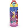 Zak Designs Bluey Sage Kids Water Bottle For School or Travel, 16oz Durable Plastic Water Bottle With Straw, Handle, and Leak-Proof, Pop-Up Spout Cover (Bluey & Bingo)(Inside Out 2)