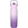 Zak Designs Harmony Bluey Water Bottle for Travel or At Home, 18oz Durable Plastic is Leak-Proof When Closed with Straw Lid and Carry Handle, 2-Pack (Bluey and Bingo)(St. Jude (Purple Ombre))