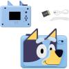 ekids Bluey Kids Camera with SD Card, Digital Camera for Kids with Video Recording, Built-in Digital Stickers, Bluey Toys Make Great Stocking Stuffers for Kids