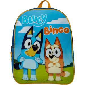 AI ACCESSORY INNOVATIONS Bluey & Bingo Kids Backpack, Elementary School Girls Book Bag with Padded Straps, Purple(Purple)