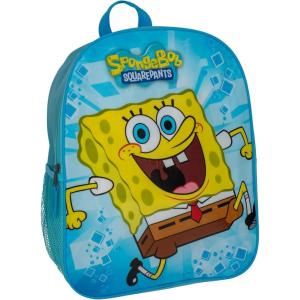 AI ACCESSORY INNOVATIONS Bluey & Bingo Kids Backpack, Elementary School Girls Book Bag with Padded Straps, Purple(Spongebob)