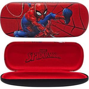 ARKAID Kids Glasses Case | Bluey | Spider-Man | Sonic | TMNT | Paw Patrol | Jurassic | Mickey Mouse | Kid Size Protection(Spider-man)