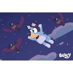 Bluey – Bats Wall Poster, 19L” x 13W”, Premium Unframed Version(Premium Unframed Version)