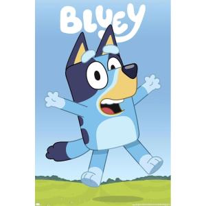 Bluey – Hey Wall Poster, 22.4L” x 14.7W”, Premium Unframed Version(Premium Unframed Version)