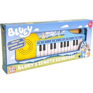 Bluey 23 Note Musical Keyboard – Portable Learn to Play Keyboard Musical Education Learning Toy for Toddlers and Preschoolers