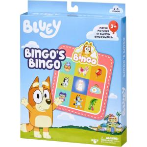 Bluey 5-in-1 Card Game Set, Jumbo-Sized 53-Deck Toddler Game, Multi-Color Interactive Play Card Games for Kids of Ages 3+(Bingo’s Bingo)
