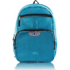 Bluey Backpack for Kids | Bluey and Bingo Bookbag for Girls, Boys, Unisex | Toddler Travel Bag, Mesh Cordura Lightweight Backpack | Ages 3+(Stitch)