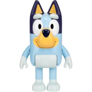 Bluey Best Friend Toy Figurine, 10” Tall, Oversized Poseable Articulated Kids Toy Figure, Durable Big Toys for Kids Ages 3+