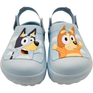 Bluey Boys & Girls Clogs Kids Slip On Beach Water Shoes with Adjustable Strap(Blue)