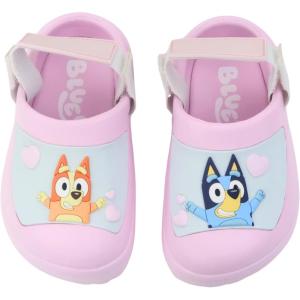 Bluey Boys & Girls Clogs Kids Slip On Beach Water Shoes with Adjustable Strap(Pink)