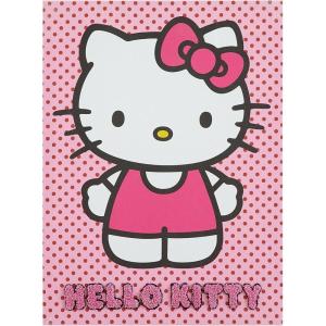 Bluey Canvas Wall Art and Décor with 3D Tufting,Kids Bedroom or Playroom Wall Decoration, 11″ W x 15″ H(Hello Kitty Pink Tufting)