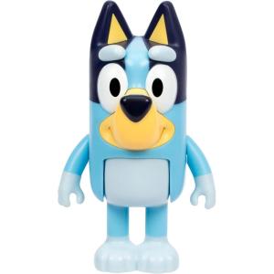 Bluey Chat Mates and Accessory Scooter Bingo Figurine Playset, Articulated, Kids Figurines with 10 Phrases, Interactive Play Figure Toys for Ages 3+(Bluey)