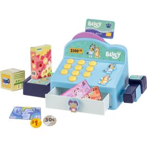 Bluey Chikit Chikit Pretend Camera, Role Play Toy Camera for Kids with 10 Photo Cards, 3 Pop-Out Film Cartridges, Toddler Toys Playset for Ages 3+(Register)