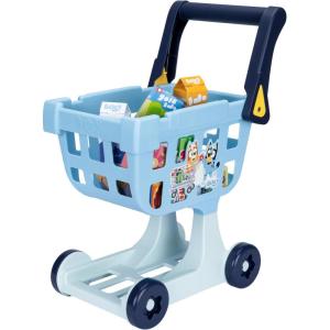 Bluey Chikit Chikit Pretend Camera, Role Play Toy Camera for Kids with 10 Photo Cards, 3 Pop-Out Film Cartridges, Toddler Toys Playset for Ages 3+(Shopping Cart)