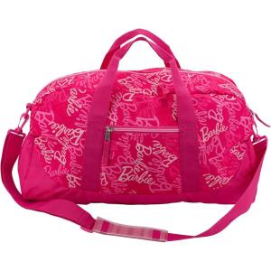 Bluey Duffle Bag, 16” Travel Sleepover Bag for Girls & Boys, Kids Weekender Bag, Blue(Barbie)