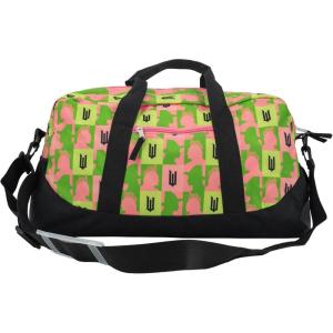 Bluey Duffle Bag, 16” Travel Sleepover Bag for Girls & Boys, Kids Weekender Bag, Blue(Wicked)