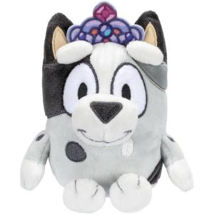 Bluey Friends – Muffin 6.5″ Tall Plush – Soft and Cuddly, Multicolor, 8 inches, 13027(Princess Muffin)