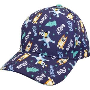 Bluey Hat Toddler Baseball Cap – Cute Hat for Kids, Adjustable Toddler Ball Cap, Bingo, Bandit(Multicolor)