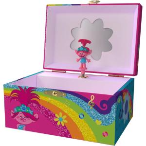Bluey Jewelry Box for Girls – Musical Jewelry Box with Spinning Figurine, Bluey Toys for Kids Ages 3-5 – Plays Bluey Theme Song – 6 x 4.7 x 3.5 in(Trolls)