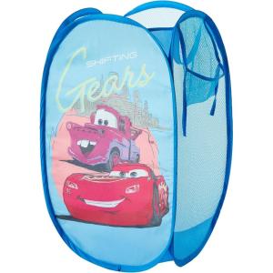 Bluey Pop-Up Hamper with Carry Handles – 21″ x 13.5″, Bluey and Bingo Design, Lightweight & Collapsible Laundry Basket for Kids’ Bedroom, Bathroom, or Playroom(CARS SHIFTING GEARS)