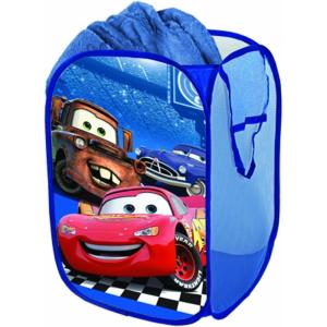 Bluey Pop-Up Hamper with Carry Handles – 21″ x 13.5″, Bluey and Bingo Design, Lightweight & Collapsible Laundry Basket for Kids’ Bedroom, Bathroom, or Playroom(Cars)