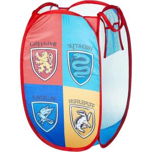 Bluey Pop-Up Hamper with Carry Handles – 21″ x 13.5″, Bluey and Bingo Design, Lightweight & Collapsible Laundry Basket for Kids’ Bedroom, Bathroom, or Playroom(Harry Potter)