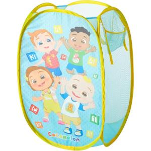 Bluey Pop-Up Hamper with Carry Handles – 21″ x 13.5″, Bluey and Bingo Design, Lightweight & Collapsible Laundry Basket for Kids’ Bedroom, Bathroom, or Playroom(Cocomelon)
