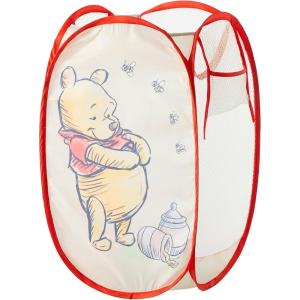 Bluey Pop-Up Hamper with Carry Handles – 21″ x 13.5″, Bluey and Bingo Design, Lightweight & Collapsible Laundry Basket for Kids’ Bedroom, Bathroom, or Playroom(Winnie The Pooh)
