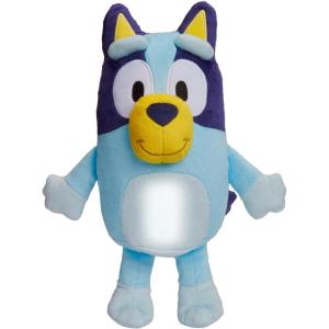 Bluey Sleepy Time Bingo Talking Plush, Soothing Baby Toy for Sleep, 7 Show Phrases & Theme Song, Cuddle Buddy(Pal Light Up Nightlight)