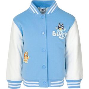 Bluey Varsity Bomber Jacket Toddler to Big Kid(Blue)