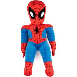 Bluey & Bingo Plush Pillow Buddy Set – Super Soft Character Pillows – Polyester Microfiber, 12 inches(Multi – Spiderman)
