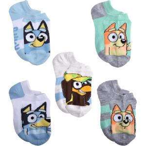 Bluey boys Bluey Kids Socks(Sky Blue (5-pack))