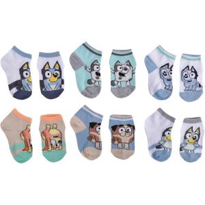 Bluey boys Multi Pack Socks(White (6-pack))